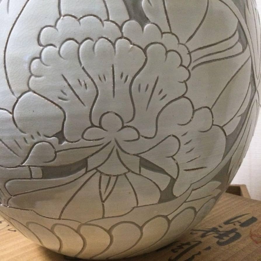 Amazon.co.jp: 清水焼、平安翠浩銘、花瓶、置物 : ホビー